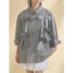 ショッピングシャツ ブラウス シャツ bon bon ribbon shirt レディース