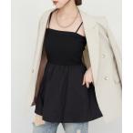 キャミソール バルーンビスチェキャミソール