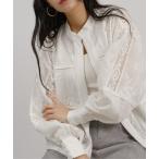 ブルゾン アウター パッチワークレースブルゾン レディース