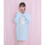 ショッピングチュニック チュニック ハニーアップリケニットワンピース