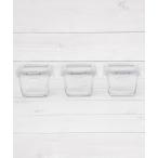 キッチン CB 耐熱ガラス保存容器 3P �