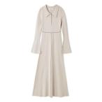 ワンピース Sustainableスキッパーニットワンピース