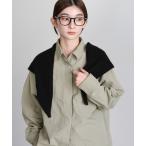 ネックウォーマー スヌード ソフトタッチニットバブーシュカ レディース