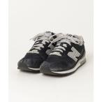 「New Balance」 ローカットスニーカー 22cm ネイビー レディース