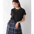 「GLOBAL WORK」 半袖カットソー MEDIUM ブラック レディース