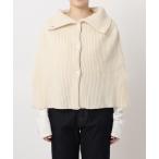 [SLOBE IENA] пончо FREE бежевый женский 