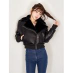 ショッピングライダース 「Darich」 ライダースジャケット FREE ブラック レディース