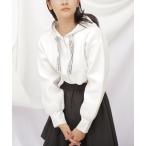 [JILL by JILL STUART] Zip выше Parker FREE белый женский 