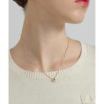 ショッピングハートゴールド ネックレス HEART HORSESHOE CZ NECKLACE（GOLD) by J.H.M CO.，LTD. レディース