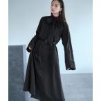 ワンピース カフスレイヤービジューボウタイワンピース(HARE)