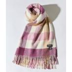 ストール マフラー 「Joshua Ellis」Classic Bruched  Check Plaid Scarf RWC レディース