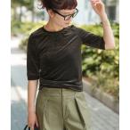 「Spick & Span」 半袖カットソー FREE ブラック レディース
