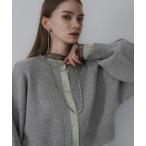 カーディガン ハイショクレイヤークルーカーディガン(HARE) レディース