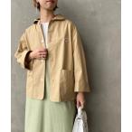 「DANTON」 ジャケット 34 タン レディース