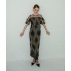  платье Embroidered sheer dress