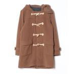 [HARE] полупальто "даффл коут" S Brown мужской 