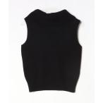 「FENDI」 ノースリーブニット - ブラック レディース