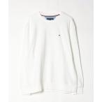 ショッピングTOMMY 「TOMMY HILFIGER」 ワンポイントスウェットカットソー XX-LARGE ホワイト メンズ