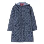 「LAVENHAM」 キルティングコート「-コラボ」 36 ネイビー レディース