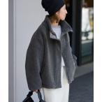 ショッピングボア ブルゾン アウター 「追加」ウールボアスタンドブルゾン 2 レディース