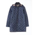 「LAVENHAM」 キルティング中綿コート 8 ネイビー レディース