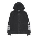 「DIESEL」 ジップアップパーカー X-LARGE ブラック メンズ