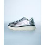 「Onitsuka Tiger」 ローカットスニーカー 23 シルバー レディース
