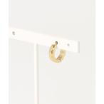 [LION HEART] серьги ( одна сторона уголок для ) - Gold мужской 