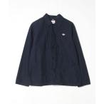 「DANTON」 ワンポイント長袖シャツ 38 ネイビー メンズ