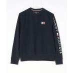 「TOMMY HILFIGER」 スウェットカットソー SMALL ネイビー メンズ