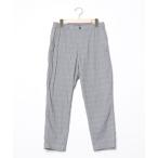 [GLOBAL WORK] в клетку легкий брюки S серый мужской 
