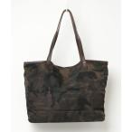 「Felisi」 カモフラージュトートバッグ - グリーン レディース