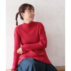 「soulberry」 長袖ニット LL レッド レディース