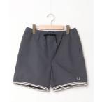 「FRED PERRY」 ショートパンツ S グレー レディース