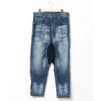 ショッピングサルエル 「glamb」 サルエルデニムパンツ 1 ブルー メンズ