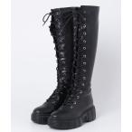 ショッピングロングブーツ 「jouetie」 ロングブーツ - ブラック レディース