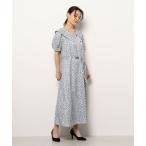 「dazzlin」 半袖ワンピース FREE グレー レディース