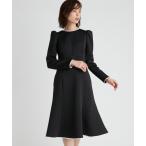 「CELFORD」 長袖ワンピース 36 ブラック レディース