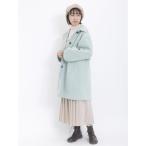 [Samansa Mos2] пальто с отложным воротником F мята женский 