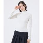 ニット セーター ハイネックニットプルオーバー レディース