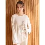 パジャマ ルームウェア カルーセルインレーカットソー レディース