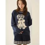  пижама салон одежда [SNIDEL HOME × новый дерево super .] вязаный тянуть over женский 