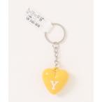 ショッピングキーホルダー キーホルダー イニシャルハートキーホルダー