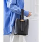 ショルダーバッグ バッグ ニュアンスパーツワンハンドルショルダーバッグ「詳細動画あり」 レディース