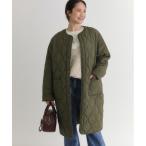  пальто внешний [HONEYSUCKLE ROSE] стеганое полотно длинное пальто ( длинный длина / с хлопком / легкий / no color ) женский 