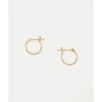 ショッピングサークル ピアス K10 パイプ ピアス レディース