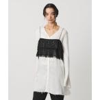 キャミソール 「AEWEN MATOPH」フリンジショートキャミソール