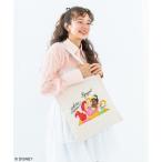 トートバッグ ディズニープリンセス/キャンバスサイントートバッグ レディース