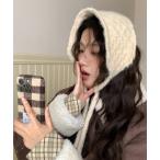  уголок данный . наушники вязаный iya муфта / наушники женский 