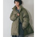 ショッピングバルーン ダウンコート ダウンジャケット バルーン袖中綿コート レディース